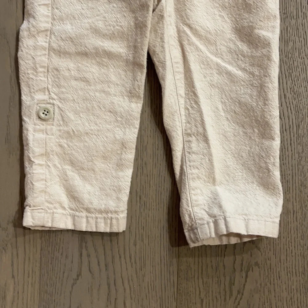 Gap Tan Casual Roll Up Pants Size 18-24M